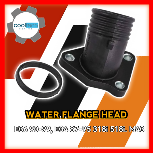 Water Flange Head E36 1990 to 1999 E34 1987 to 1990 318i 518i M43