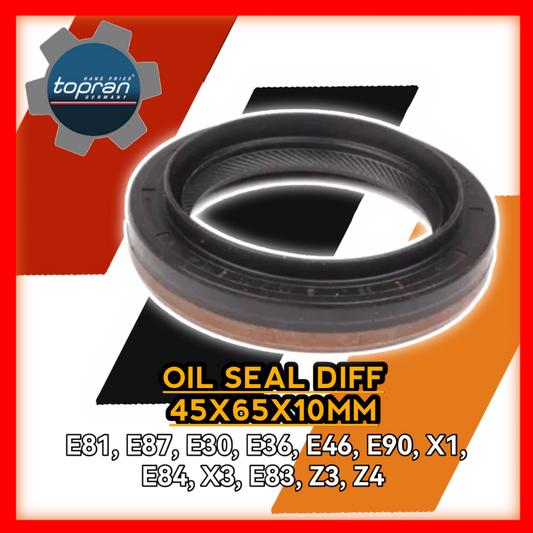 Oil Seal Diff 45x65x10mm E81 E87 E30 E36 E46 E90 X1 E84 X3 E83 Z3 Z4