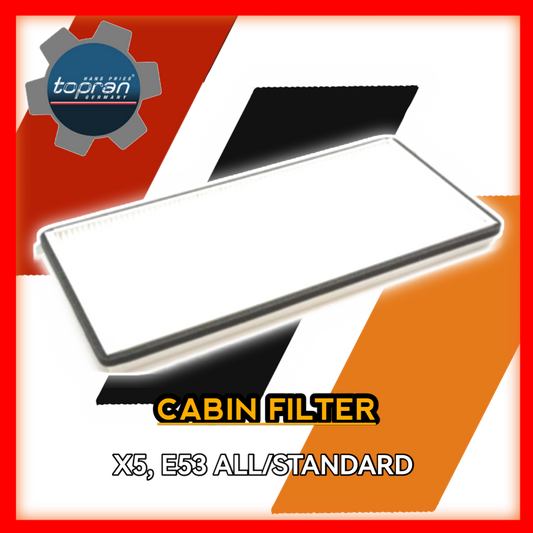 Cabin Filter X5 E53 All/Standard