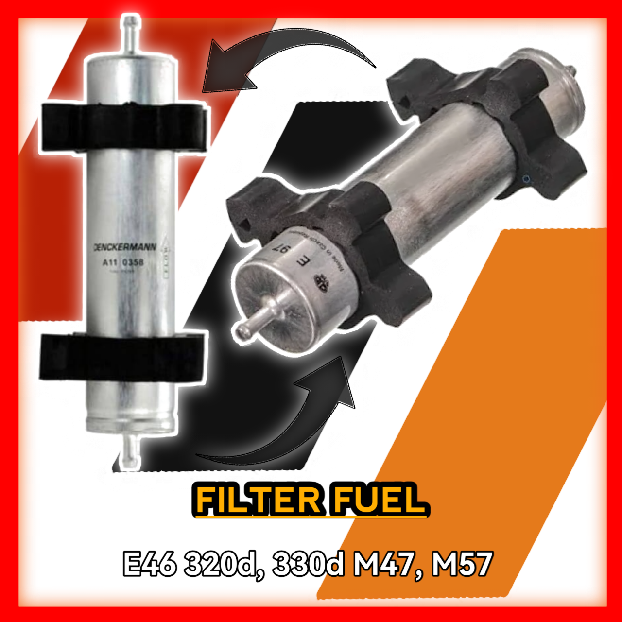 Fuel Filter E46 320d 330d M47 M57