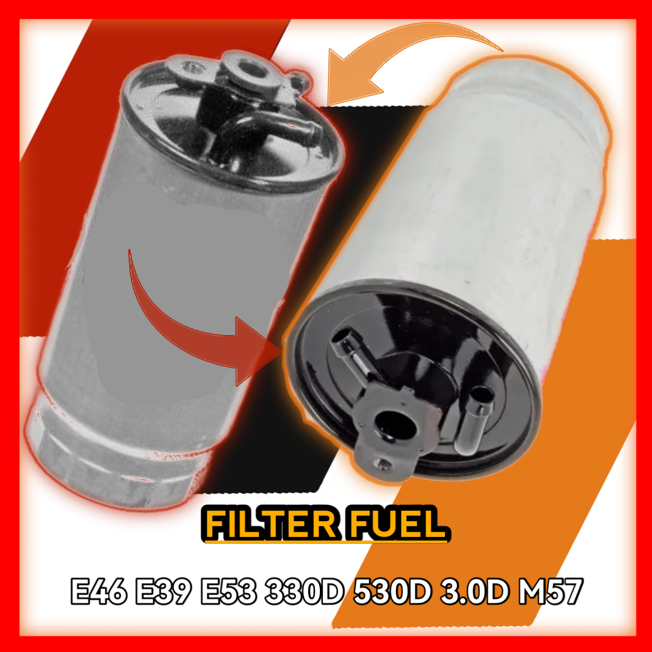 Fuel Filter E46 E39 E53 330D 530D 3.0D M57