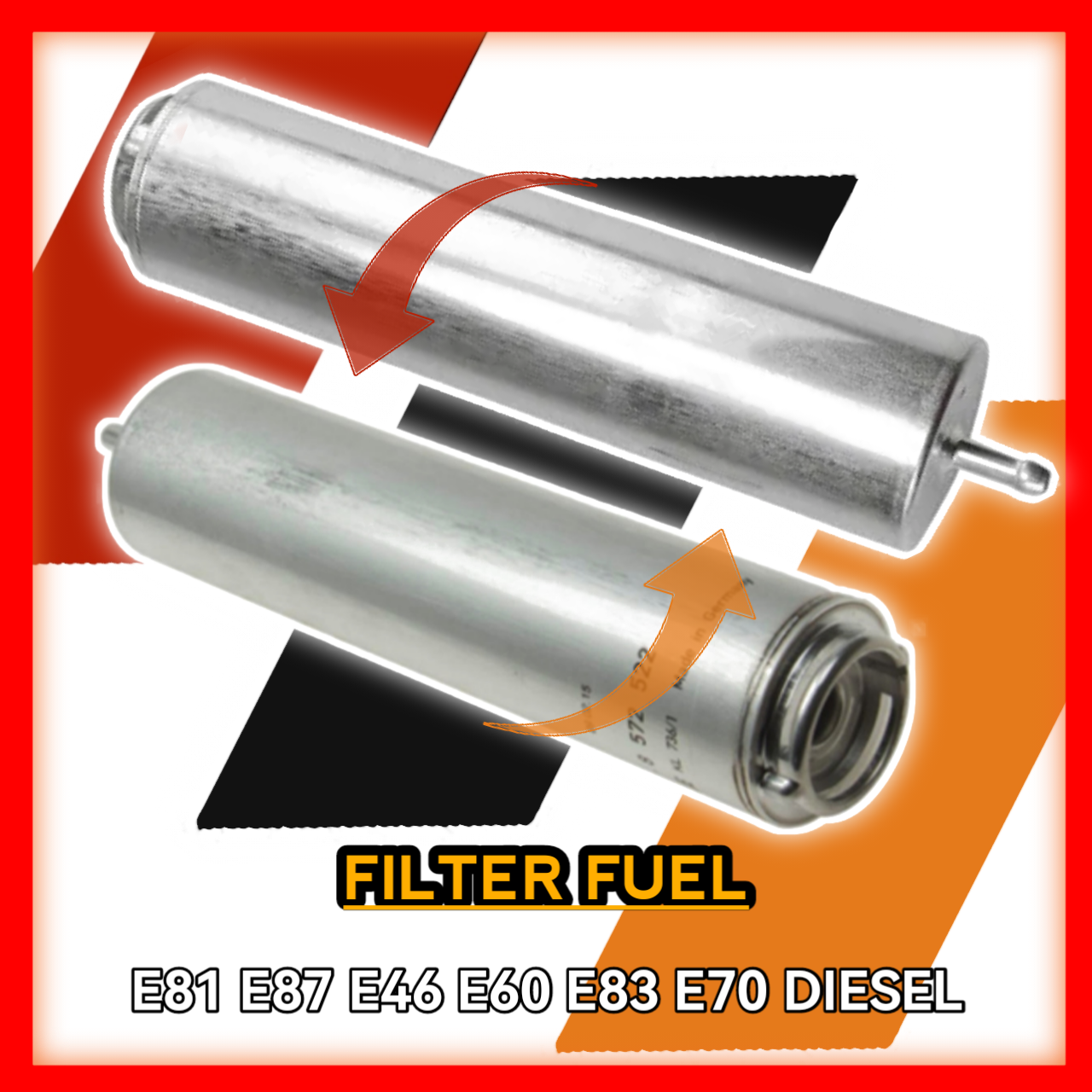 Fuel Filter E184 E81 E87 E46 E60 E83 E70 DIESEL N47 M57 N57 401913