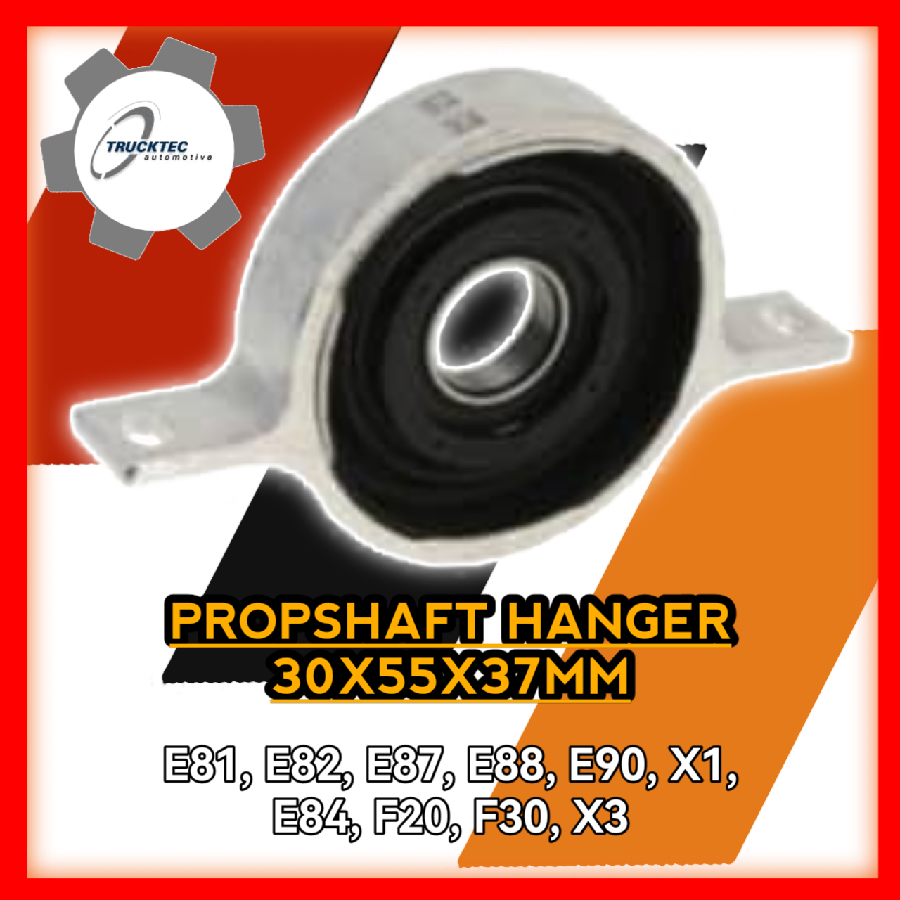 Propshaft Hanger 30x55x37mm E81 E82 E87 E88 E90 X1 E84 F20 F30 X3 F25 469853