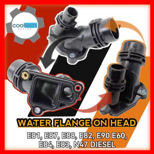 Water Flange On Head E81 E87 E88 E82 E90 E60 E84 E83 N47 DIESEL 410222