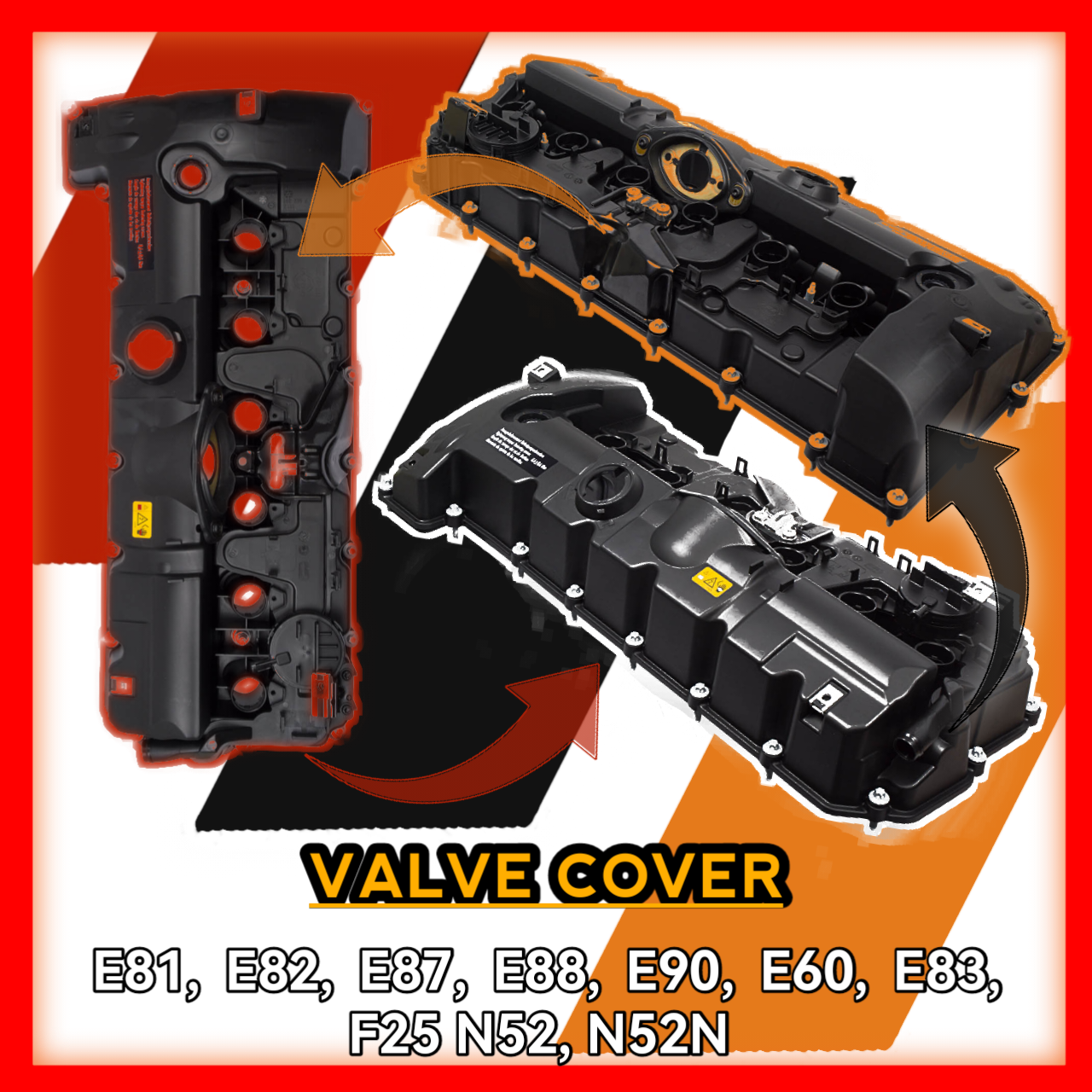 Valve Cover E81 E82 E87 E88 E90 E60 E83 F25 N52 N52N