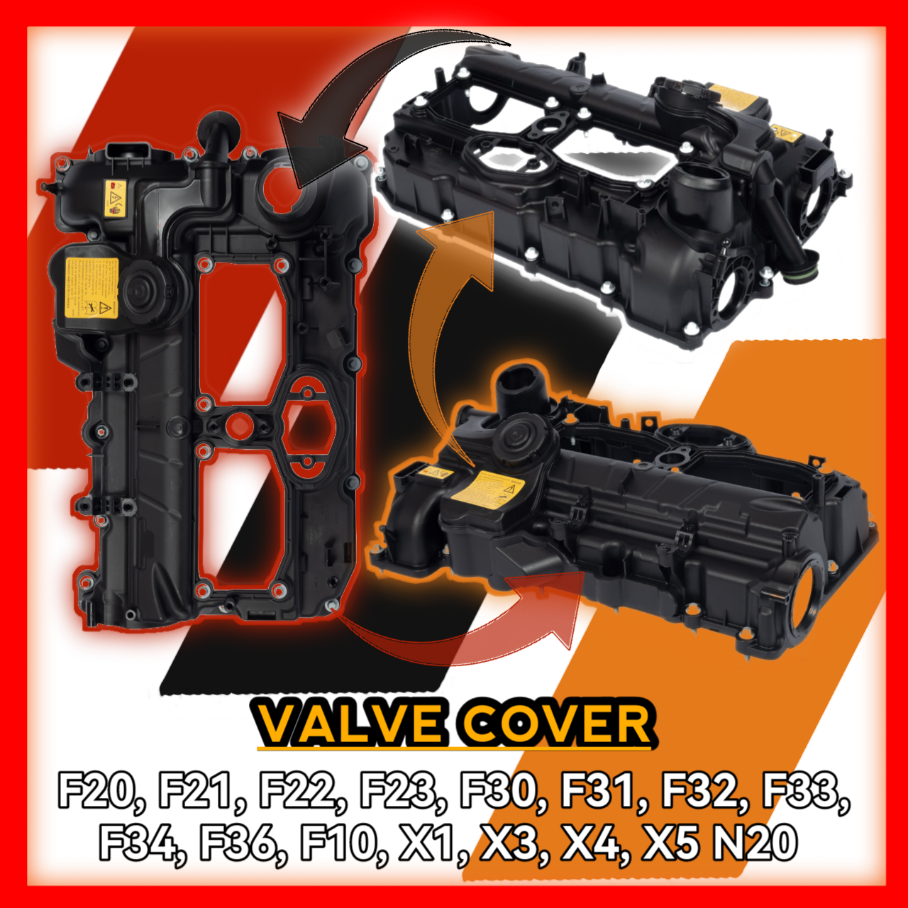 Valve Cover F20 F21 F22 F23 F30 F31 F32 F33 F34 F36 F10 X1 X3 X4 X5 N20