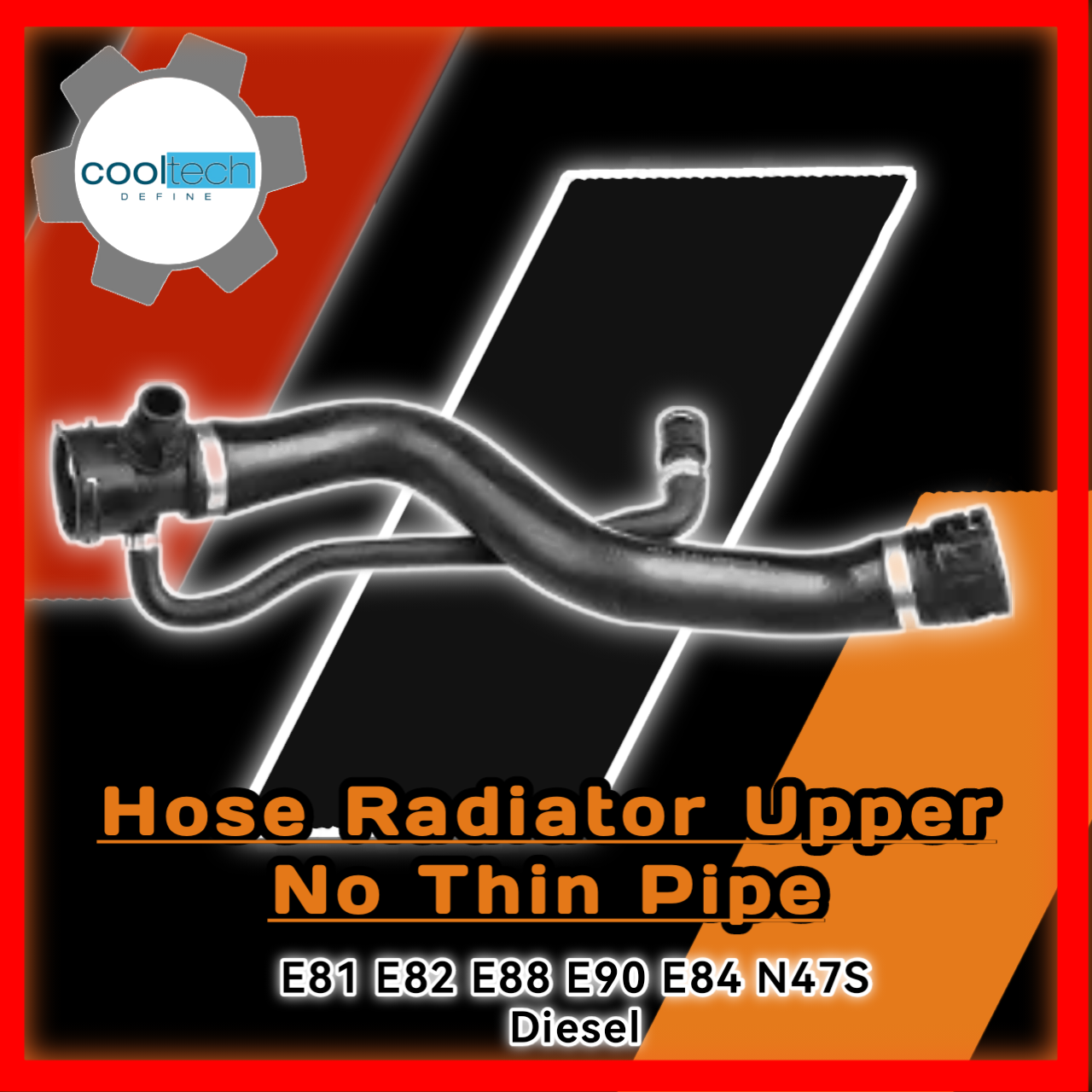 Hose Radiator Upper No Thin Pipe E81 E82 E88 E90 E84 N47S Diesel 400100