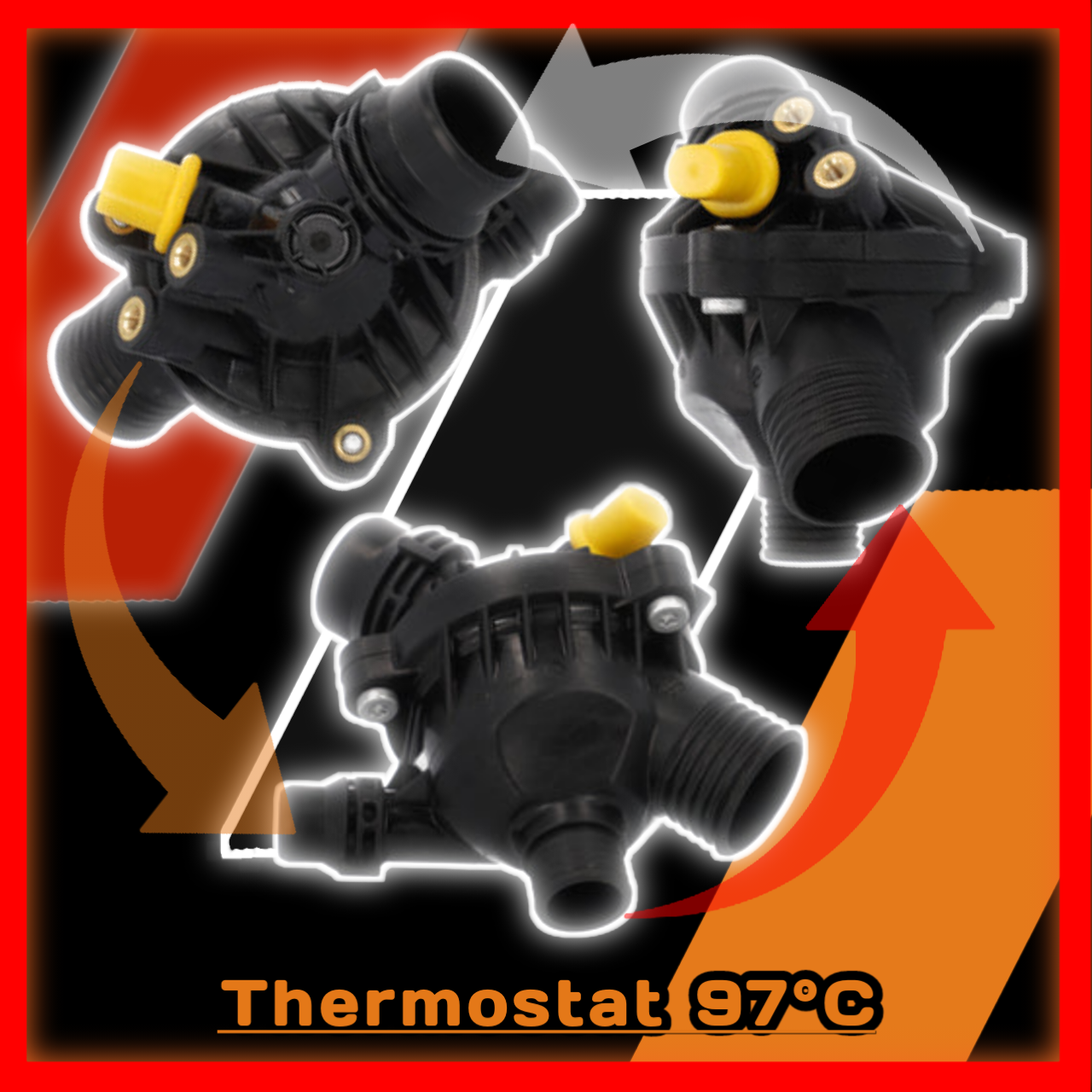 Thermostat 97°C E81 E87 E90 E60 E83 E84 E85 E86 E89 N52 N53 N54 400059